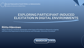 Riitta Hanninen, Universitatea Jyväskylä, Finlanda - prezentare în cadrul Erasmus| 24.03.2025, 16:30, Decanat FCRP 